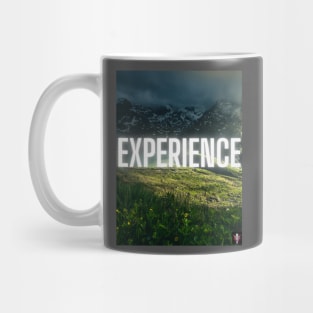 Experience Motivational Art Mug